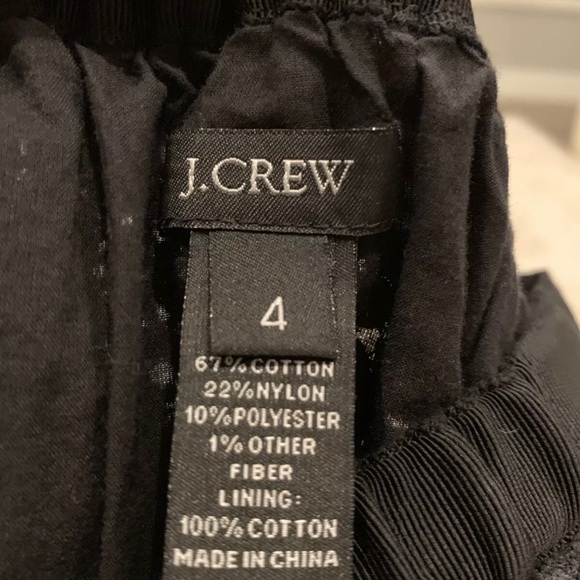 J.CREW Size 4 $98 ‘Lace cottage skirt’ In Dark Blue Color Sold Out at the store - Picture 4 of 5